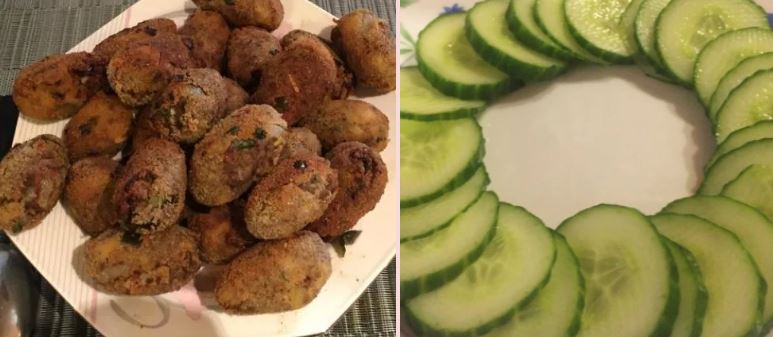 Recipe for South Indian Kerala style Beef Cutlets A Crunchy Snack with Salad